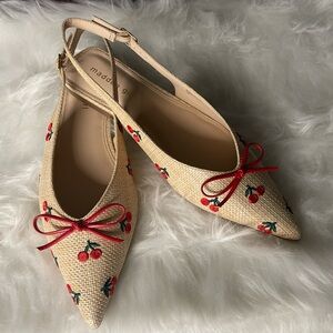 Madden Girl- 🍒 Slingback Flats-NWT- Size 9